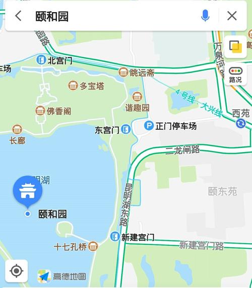 颐和园北宫门-颐和园北宫门进入最佳行走路线图