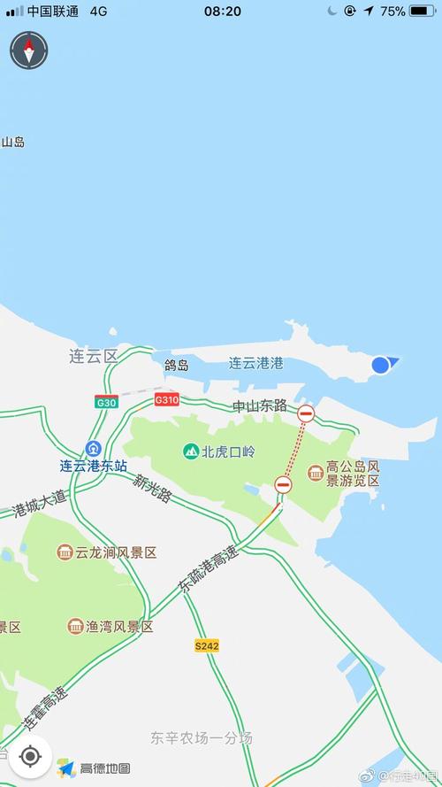 连云港旅游地图-连云港旅游地图景点地图